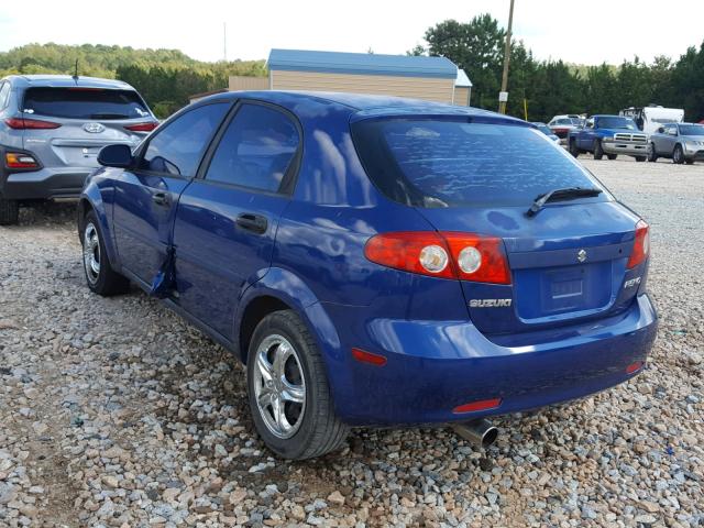 KL5JD66ZX6K263701 - 2006 SUZUKI RENO BLUE photo 3