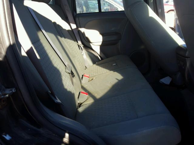 1J4GL48K46W228053 - 2006 JEEP LIBERTY SP BLACK photo 6