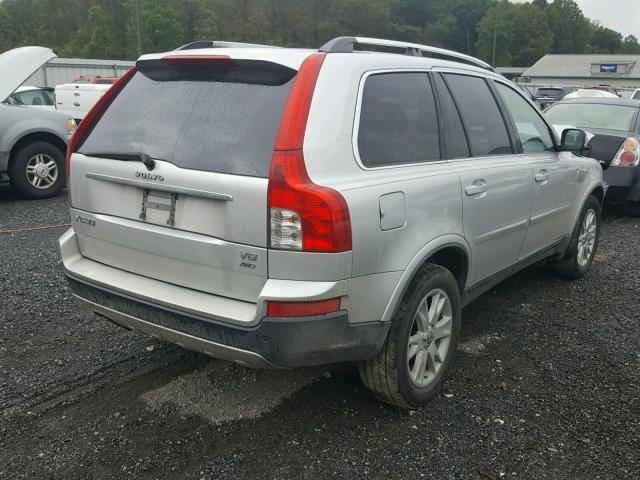 YV4CZ852771333535 - 2007 VOLVO XC90 V8 SILVER photo 4