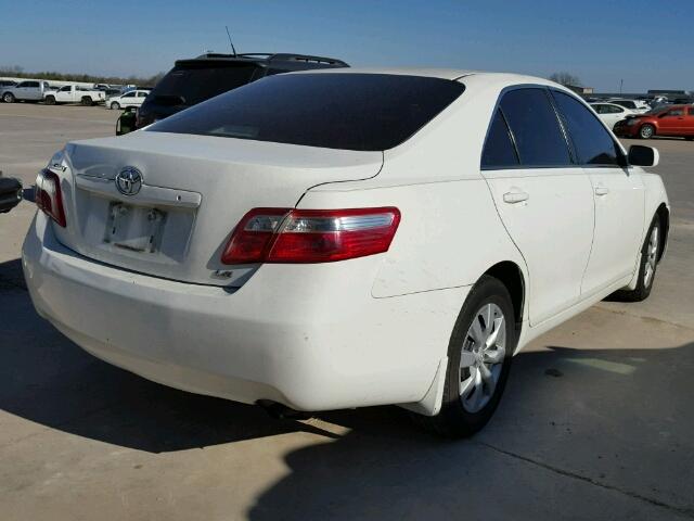 4T1BE46K48U790977 - 2008 TOYOTA CAMRY CE WHITE photo 4