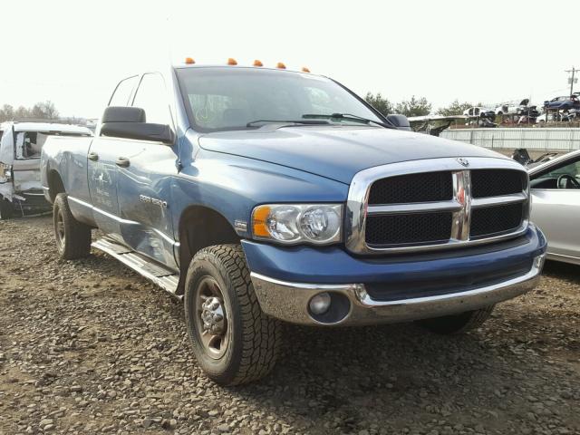 3D7KU28D24G250900 - 2004 DODGE RAM 2500 S BLUE photo 1