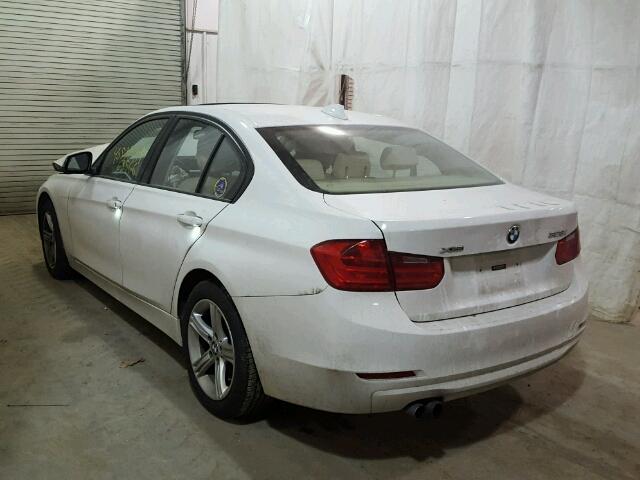 WBA3B3C54DF542136 - 2013 BMW 328 XI WHITE photo 3