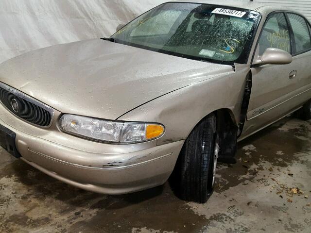 2G4WS52J521271615 - 2002 BUICK CENTURY CU GOLD photo 9