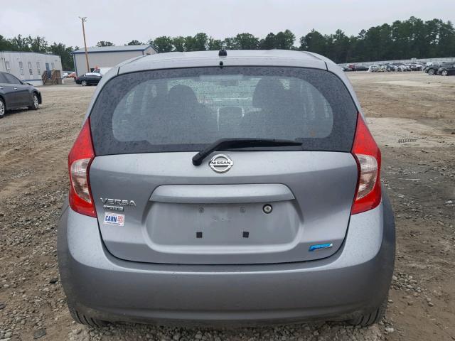 3N1CE2CP8FL423071 - 2015 NISSAN VERSA NOTE GRAY photo 9