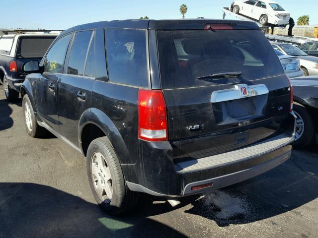 5GZCZ53446S844195 - 2006 SATURN VUE BLACK photo 3