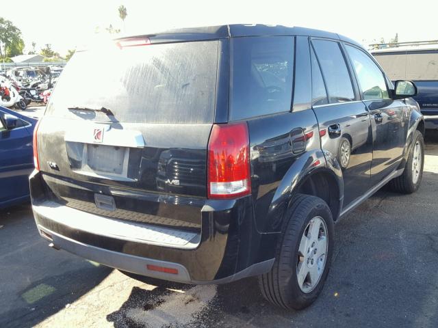 5GZCZ53446S844195 - 2006 SATURN VUE BLACK photo 4