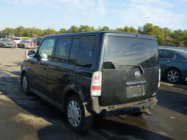 JTLKT324464110671 - 2006 SCION XB BLACK photo 3