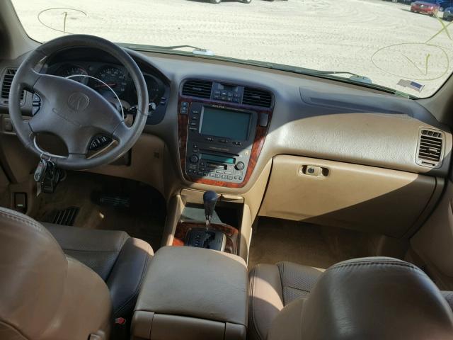 2HNYD18651H509997 - 2001 ACURA MDX TOURIN BEIGE photo 9