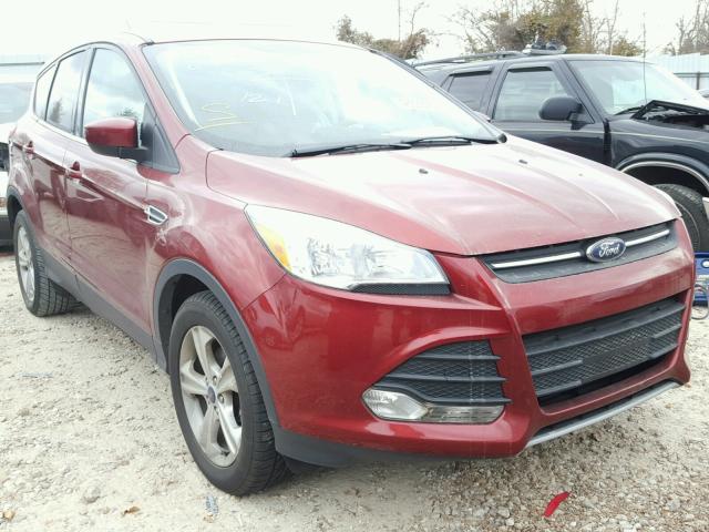 1FMCU0GX4EUD66575 - 2014 FORD ESCAPE SE BURGUNDY photo 1