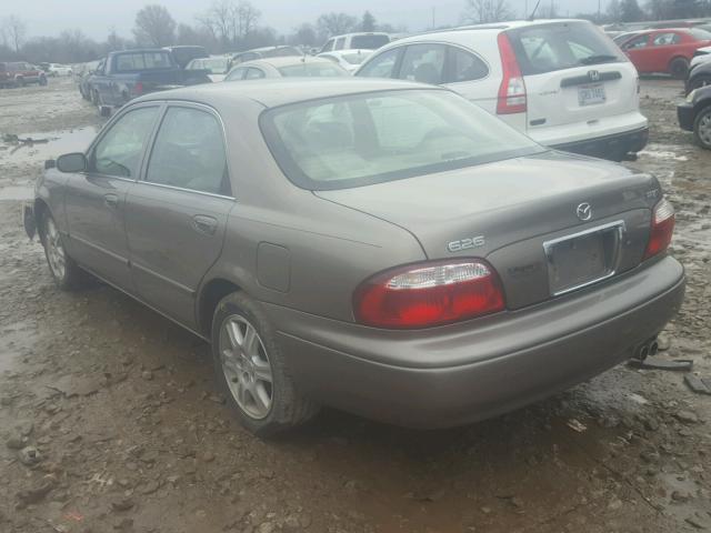 1YVGF22F225300620 - 2002 MAZDA 626 ES GOLD photo 3