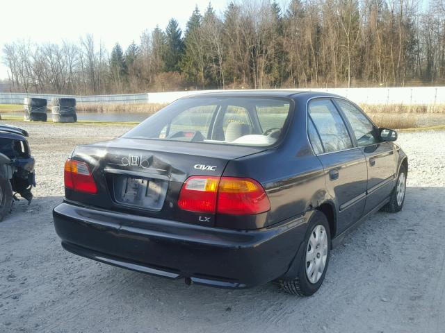 2HGEJ6672XH548910 - 1999 HONDA CIVIC LX BLACK photo 4