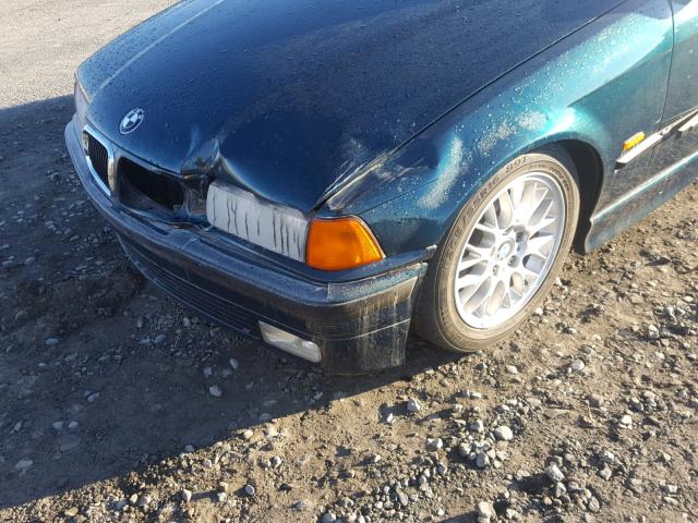 WBACC0326VEK24169 - 1997 BMW 318 I AUTO GREEN photo 9