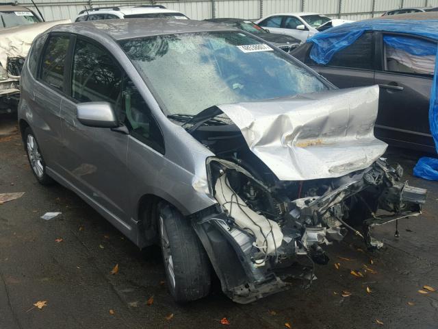 JHMGE8H46AS016312 - 2010 HONDA FIT SPORT SILVER photo 1