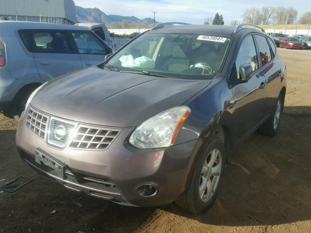 JN8AS58V29W160827 - 2009 NISSAN ROGUE S GRAY photo 2