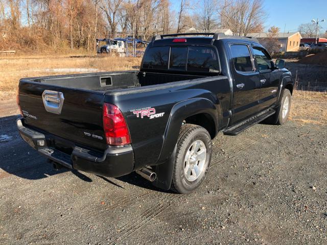 5TEMU52N68Z579230 - 2008 TOYOTA TACOMA DOU BLACK photo 4