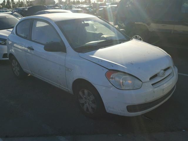 KMHCM36CX9U128395 - 2009 HYUNDAI ACCENT GS WHITE photo 1