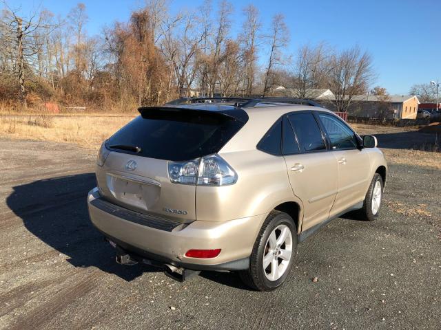 2T2HA31U94C030219 - 2004 LEXUS RX 330 BROWN photo 4