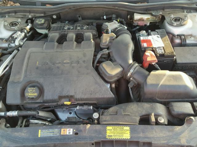 3LNHM26T08R650863 - 2008 LINCOLN MKZ ვერცხლისფერი ფოტო 7