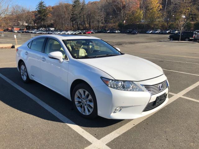 JTHBW1GG9D2006999 - 2013 LEXUS ES 300H WHITE photo 1