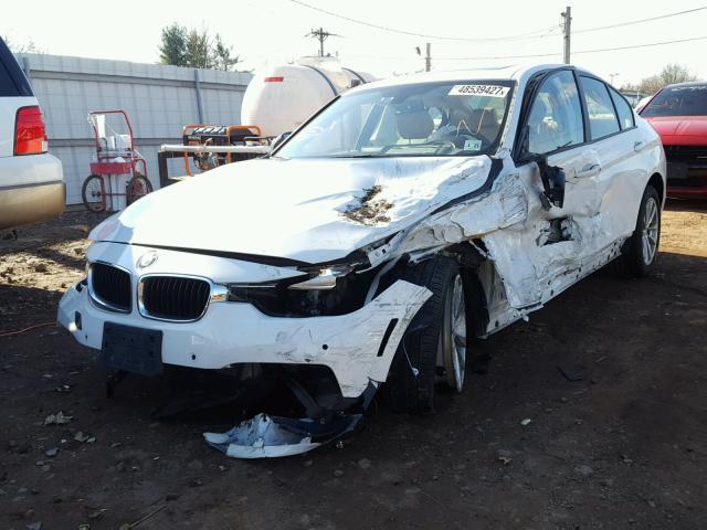 WBA8E5G54GNT41317 - 2016 BMW 320 XI WHITE photo 2