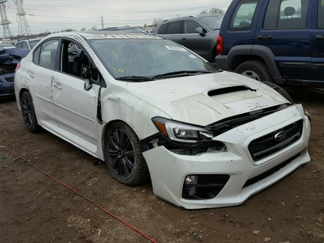 JF1VA1J69F9835911 - 2015 SUBARU WRX LIMITE WHITE photo 1