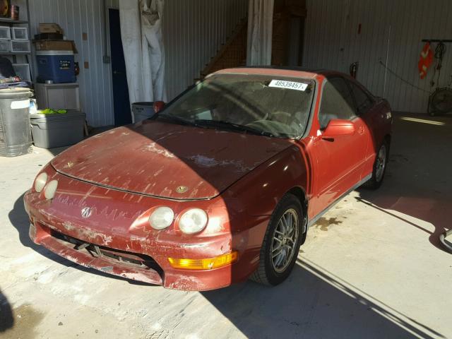 JH4DC4353YS005568 - 2000 ACURA INTEGRA LS RED photo 2