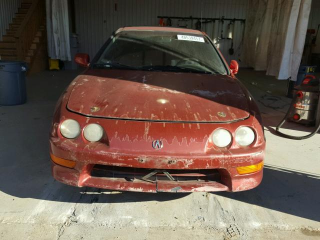 JH4DC4353YS005568 - 2000 ACURA INTEGRA LS RED photo 9