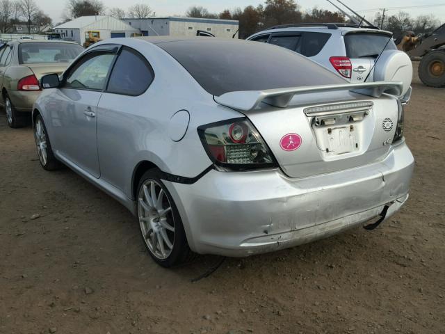 JTKDE177X60109269 - 2006 TOYOTA SCION TC 银色 照片 3