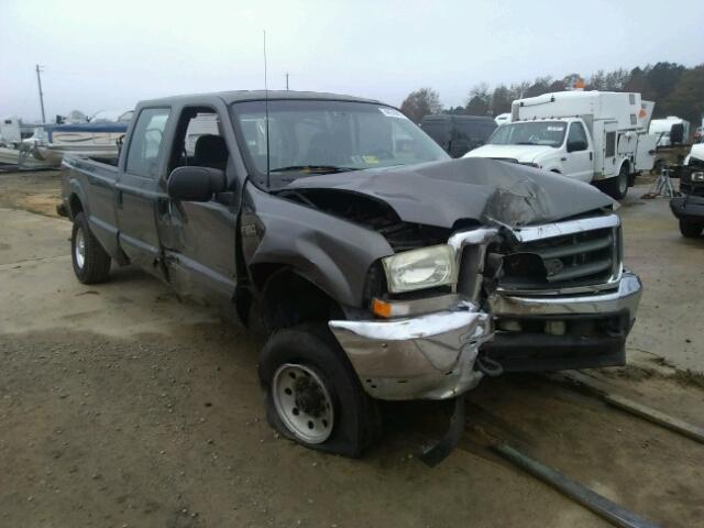 1FTSW31F22EB14471 - 2002 FORD F350 SRW S GRAY photo 1