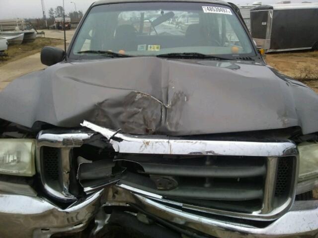 1FTSW31F22EB14471 - 2002 FORD F350 SRW S GRAY photo 7