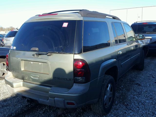 1GNES16S436213668 - 2003 CHEVROLET TRAILBLAZE GREEN photo 4