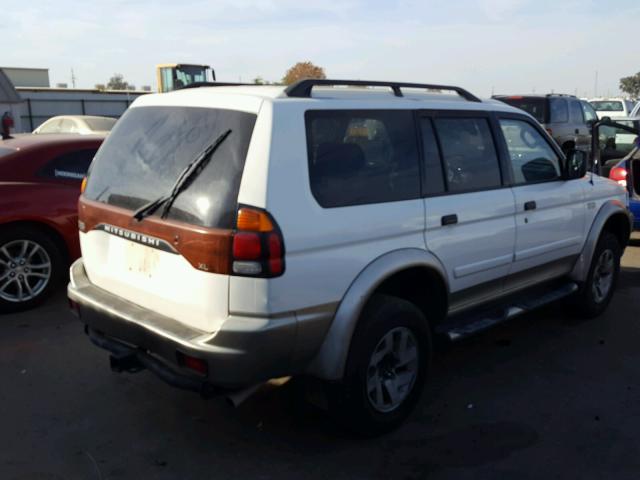 JA4LS31R03J045518 - 2003 MITSUBISHI MONTERO SP WHITE photo 4