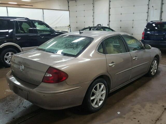 2G4WE587561148213 - 2006 BUICK LACROSSE C BROWN photo 4