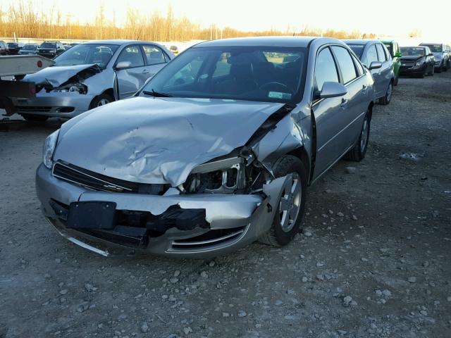 2G1WT58N381319917 - 2008 CHEVROLET IMPALA LT SILVER photo 2