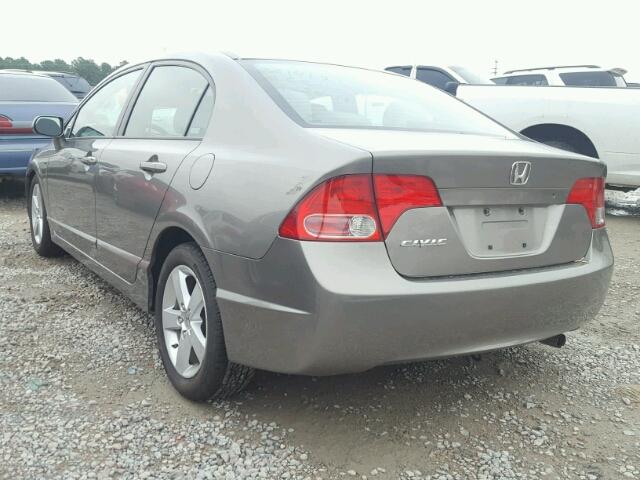 1HGFA16886L090940 - 2006 HONDA CIVIC EX GRAY photo 3