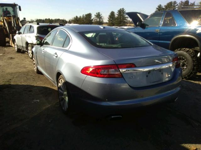 SAJWA06B89HR00659 - 2009 JAGUAR XF PREMIUM BLUE photo 3