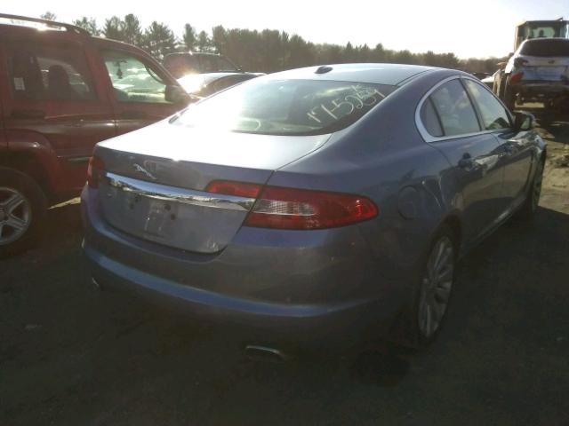 SAJWA06B89HR00659 - 2009 JAGUAR XF PREMIUM BLUE photo 4