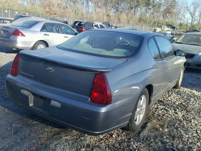 2G1WJ15N079287222 - 2007 CHEVROLET MONTE CARL GRAY photo 4