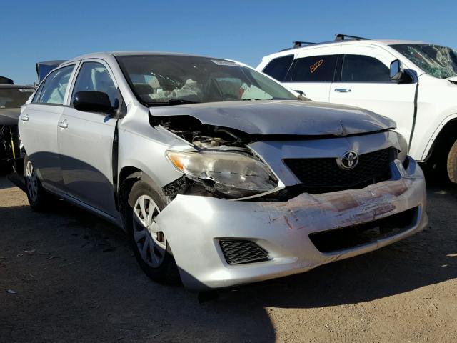 JTDBL40EX9J004468 - 2009 TOYOTA COROLLA BA SILVER photo 1