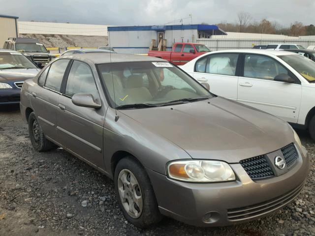 3N1CB51D04L839079 - 2004 NISSAN SENTRA 1.8 BROWN photo 1