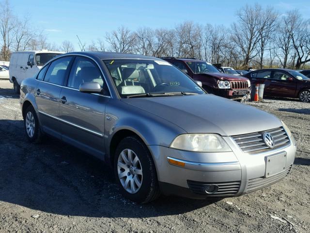 WVWPD63B63P444532 - 2003 VOLKSWAGEN PASSAT GLS GRAY photo 1