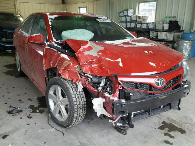 4T1BF1FK7EU801669 - 2014 TOYOTA CAMRY L RED photo 9