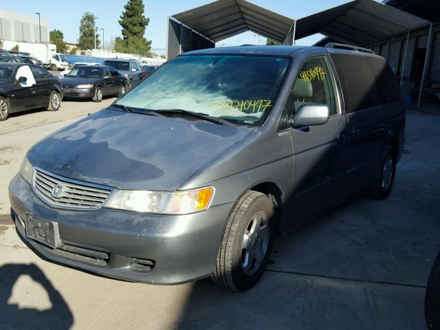 2HKRL1868XH532106 - 1999 HONDA ODYSSEY EX GRAY photo 2