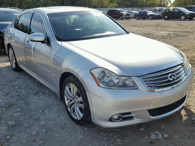 JNKCY01E09M800155 - 2009 INFINITI M35 BASE SILVER photo 1