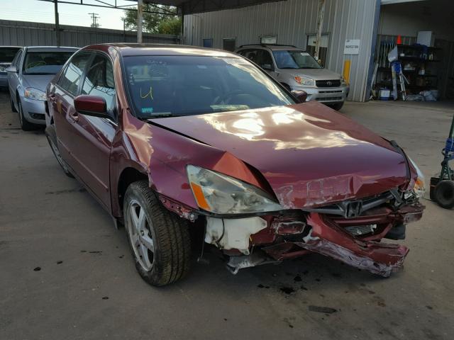 1HGCM56804A179413 - 2004 HONDA ACCORD EX RED photo 1