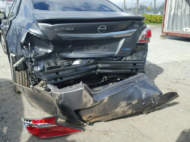 1N4AL3AP7EC406863 - 2014 NISSAN ALTIMA 2.5 GRAY photo 9