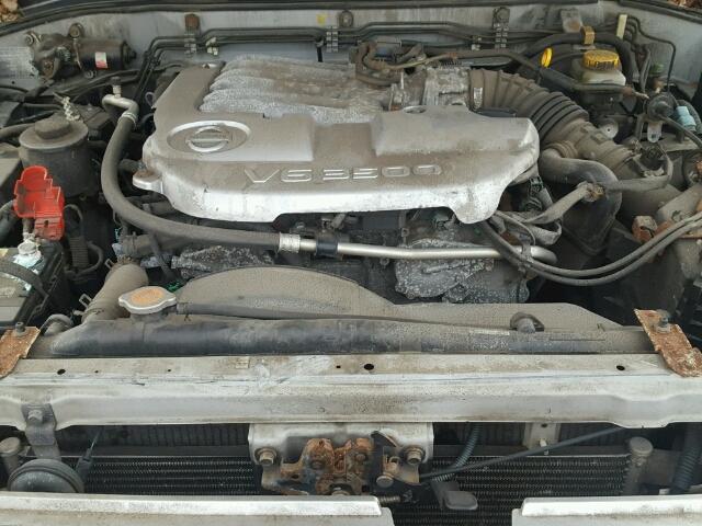 JN8DR09Y64W903468 - 2004 NISSAN PATHFINDER SILVER photo 7