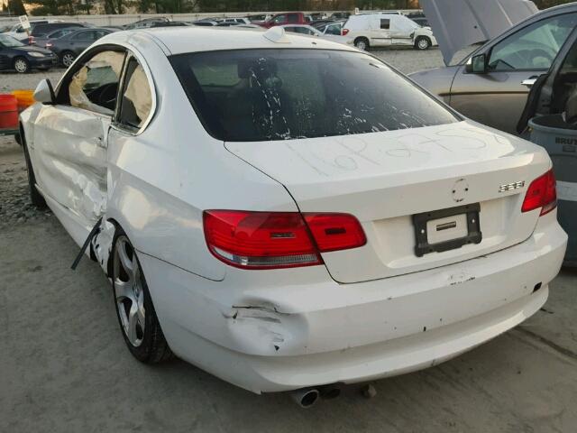 WBAWC335X9PU83394 - 2009 BMW 328 XI WHITE photo 3