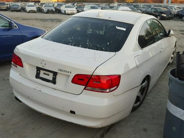 WBAWC335X9PU83394 - 2009 BMW 328 XI WHITE photo 4