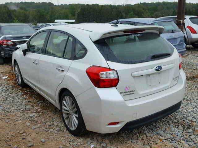 JF1GPAK68DH209419 - 2013 SUBARU IMPREZA LI WHITE photo 3